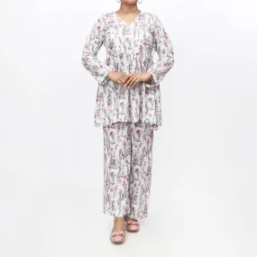 2PC-Unstitched Digital Printed Lawn Suit PS4403