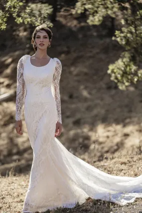 Allure Bridals Modest Dress M704