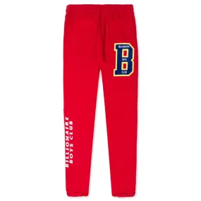 BB Comfy Sweatpant - Crimson