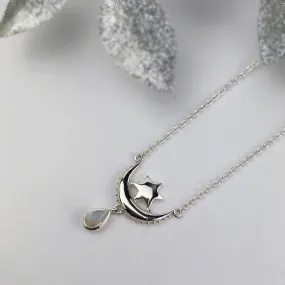 Boho Moon Necklace - VNKL448