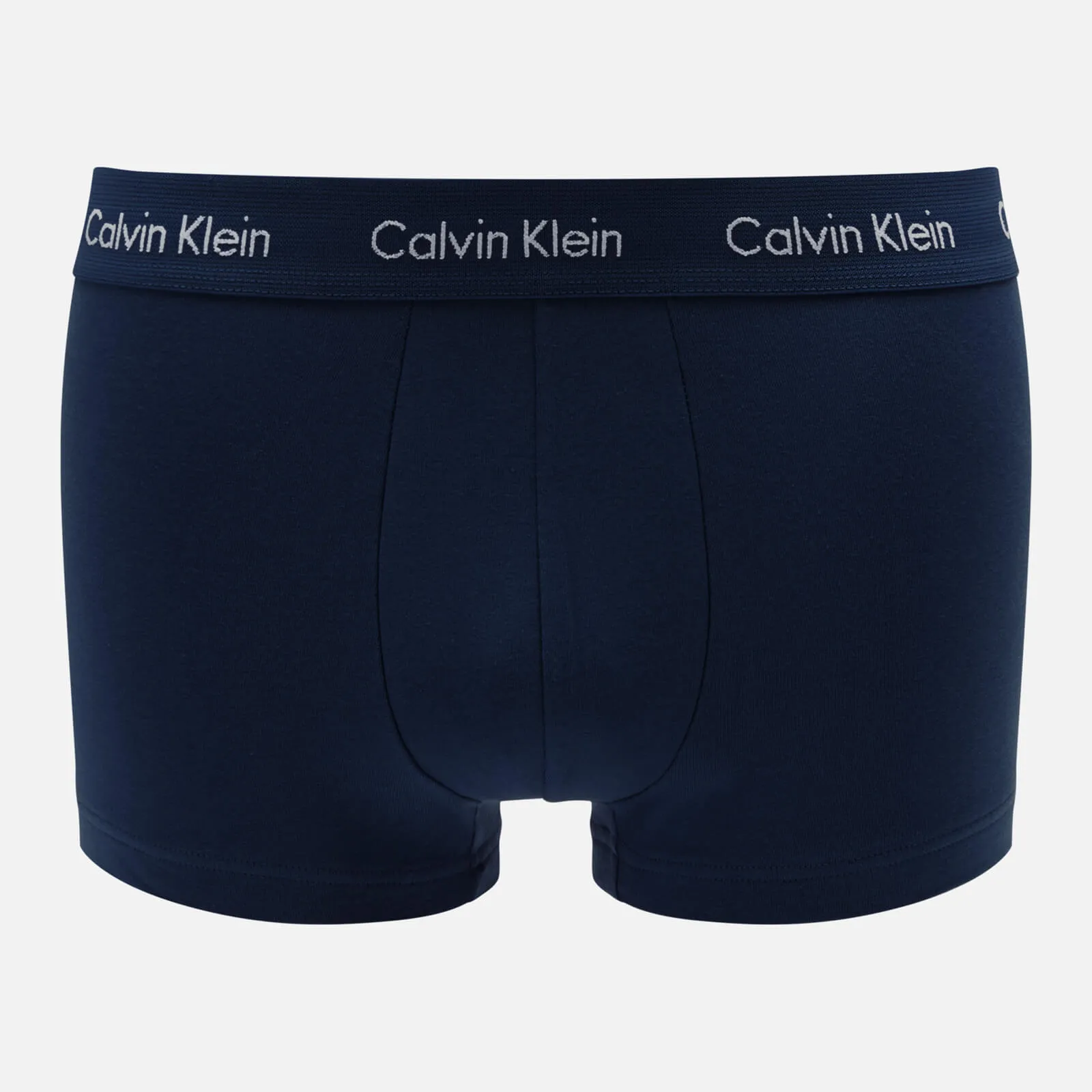 Calvin Klein 3 Pack Cotton Stretch –Low Rise Trunks ( Blue / Navy / Black )