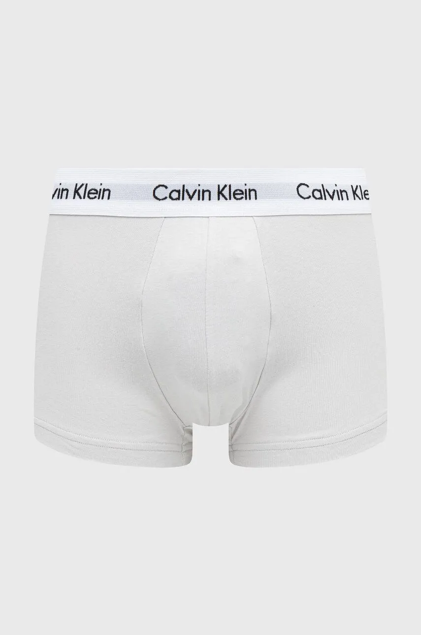 Calvin Klein 3 Pack Low rise Cotton Trunks - MultiColour