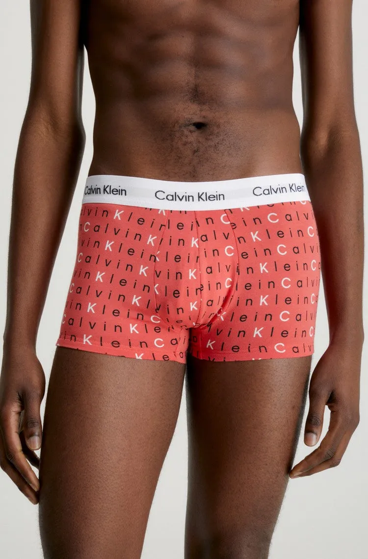 Calvin Klein 3 Pack Low rise Cotton Trunks - MultiColour