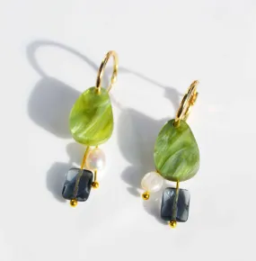 Chloe Earrings - Sage