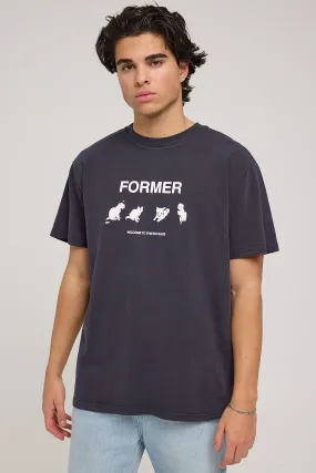 Former Kitty Litter T-Shirt Black