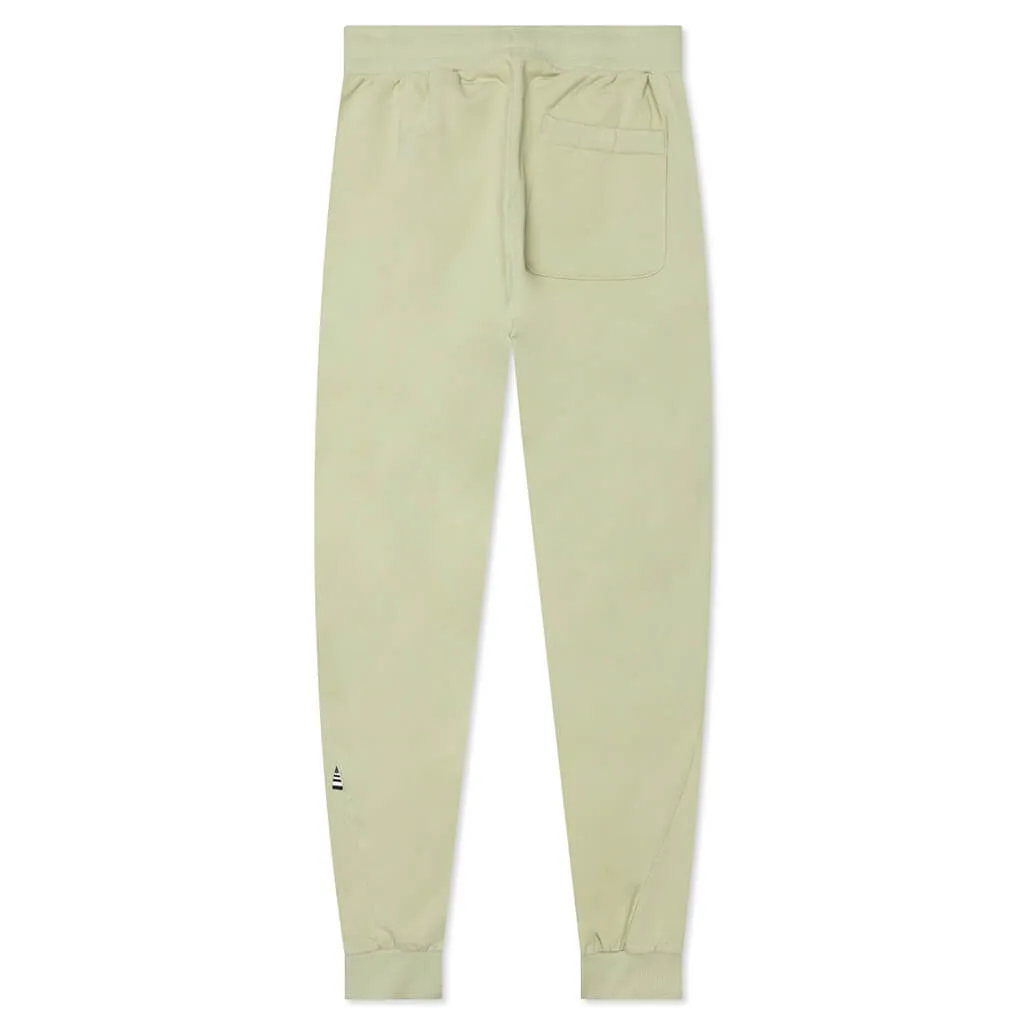 Garment Dyed Fleece Jogger - Sage