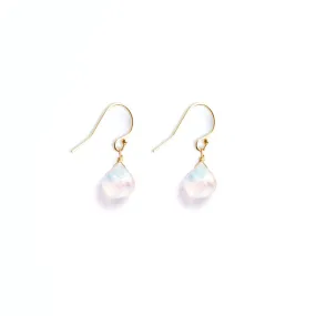 June Moonstone Birthstone Isla Drop Earrings