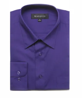 Marquis Modern Fit Dress Shirt - Purple