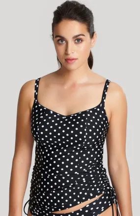 Panache Anya Spot Underwired Tankini Top