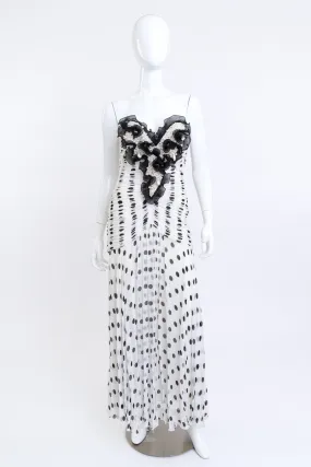 Pearl Cluster Polka Dot Dress