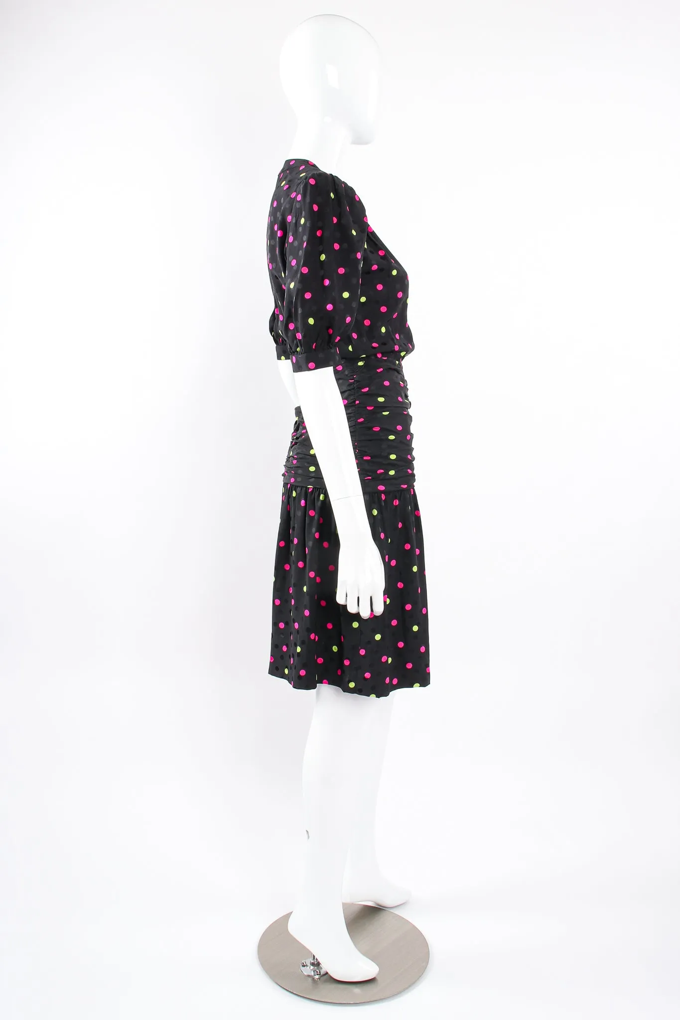 Polka Party Cocktail Dress