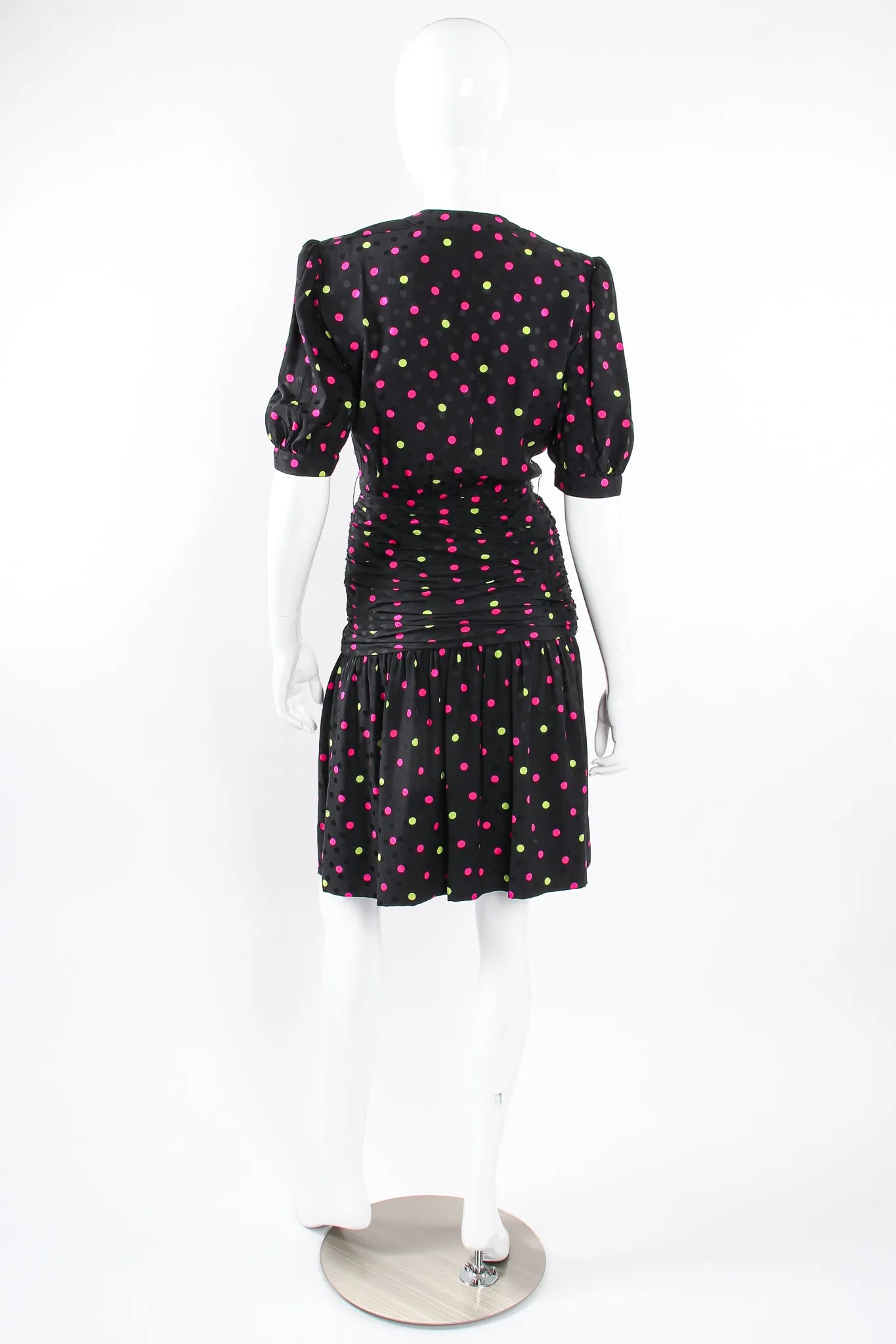 Polka Party Cocktail Dress