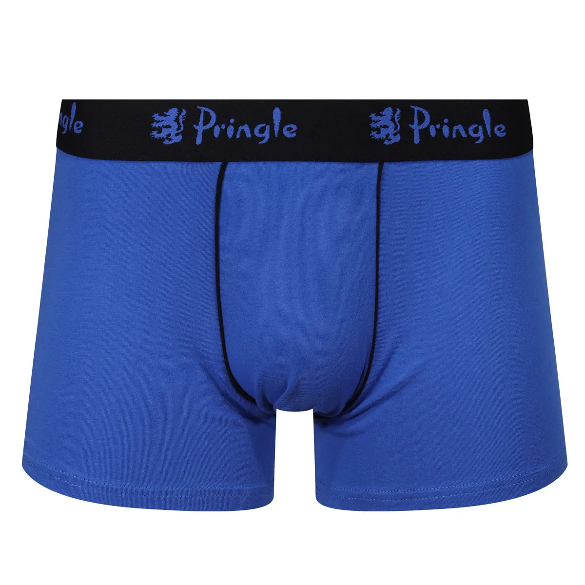 Pringle 3 Pack Cotton Stretch Men's Trunk - Red/Blue/Black