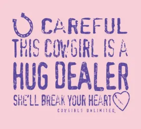 "Cowgirl Hug Dealer" Western Kid's T-Shirt