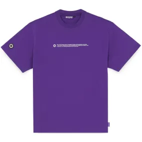 T-shirt Uomo Octopus - Outline Logo Tee - Viola