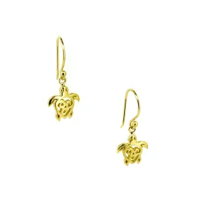 Turtle Cove Earrings Gold