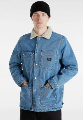 Vans - Drill Chore Sherpa Coat Stonewash/Blue - Jeans Jacket